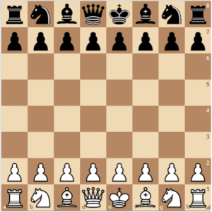 Starting Position of the Chess Board