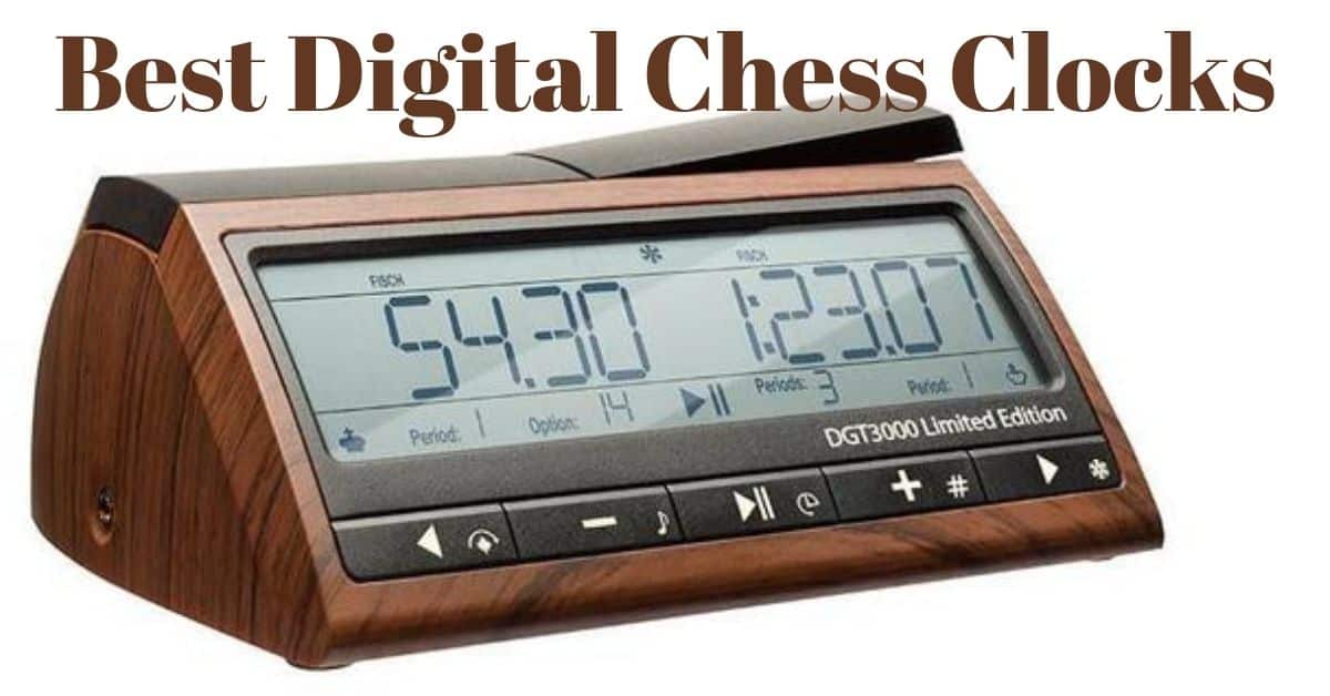 New Black DGT 1001 Electronic Digital Chess Clock 