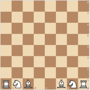 Setting up the chessboard bishops