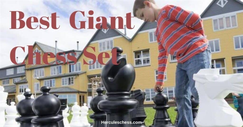 best giant chess set
