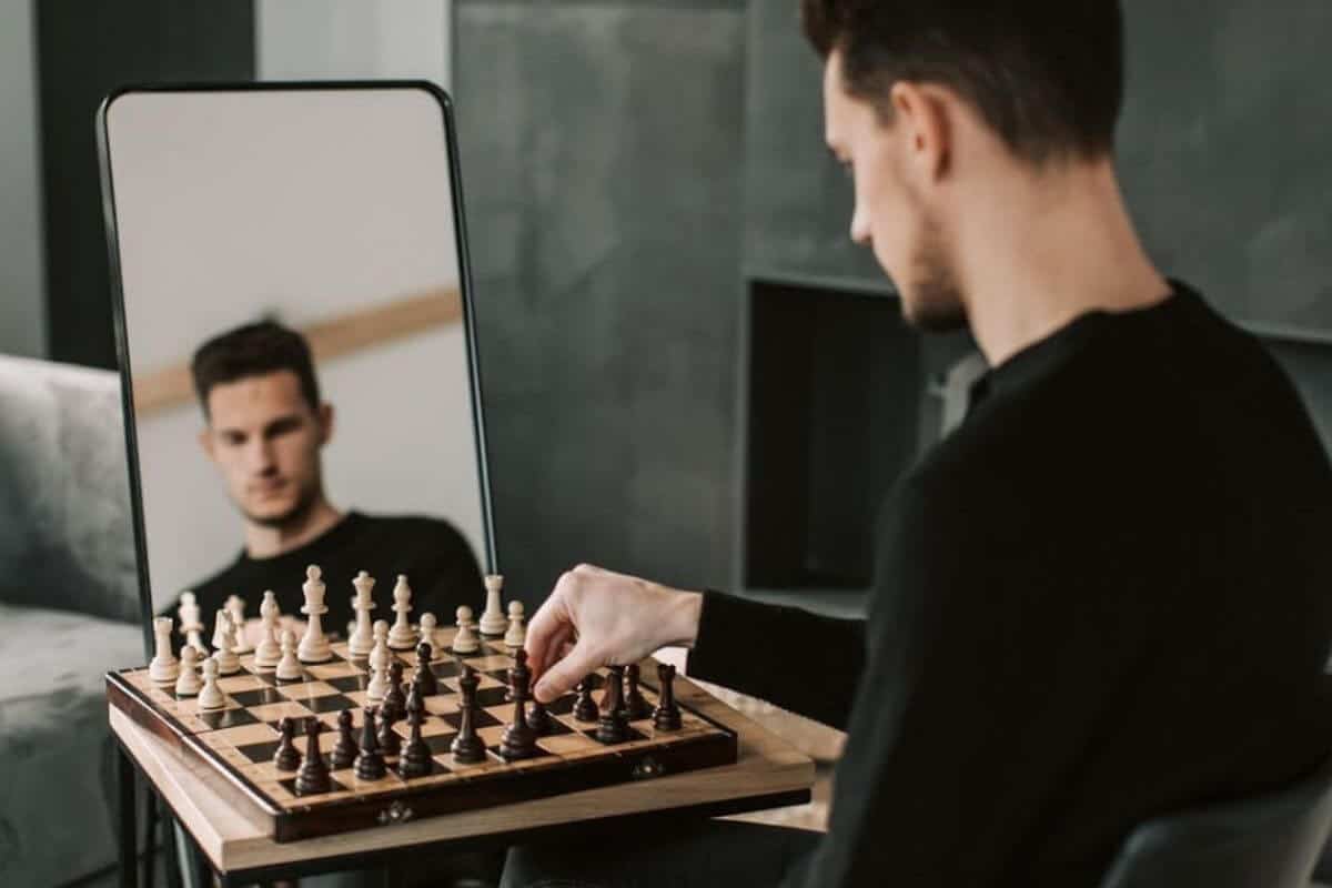 Can You Beat Yourself at Chess?