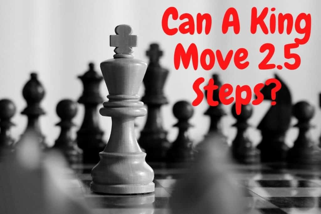 can a king move 2.5 steps