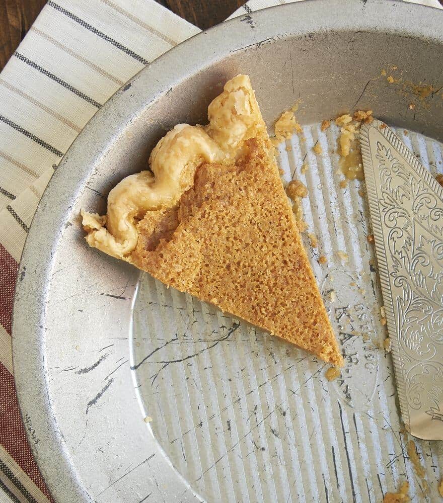 browned butter chess pie